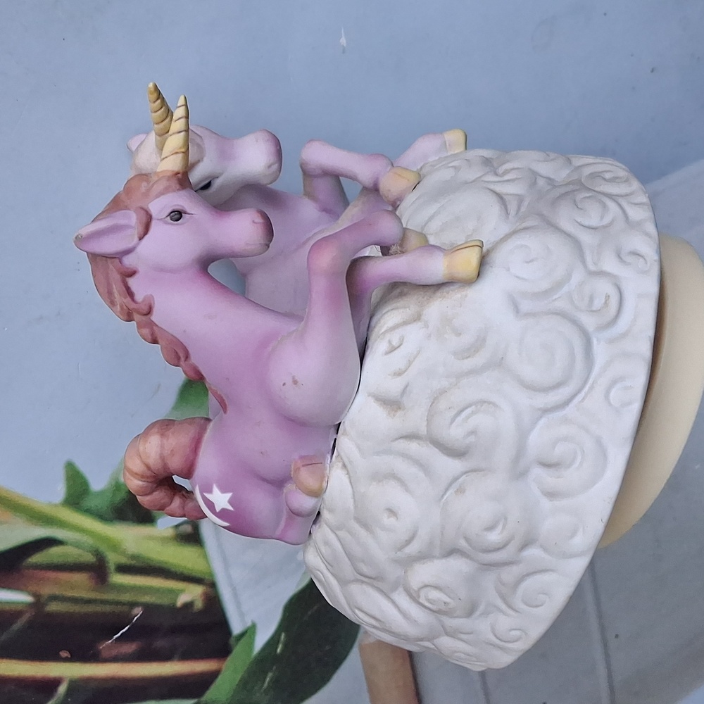 Purple Unicorn music box
